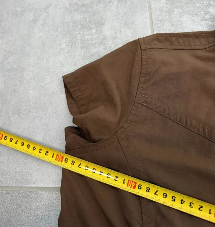 Chemise de randonnée The North Face marron manches courtes taille M - photo numéro 9
