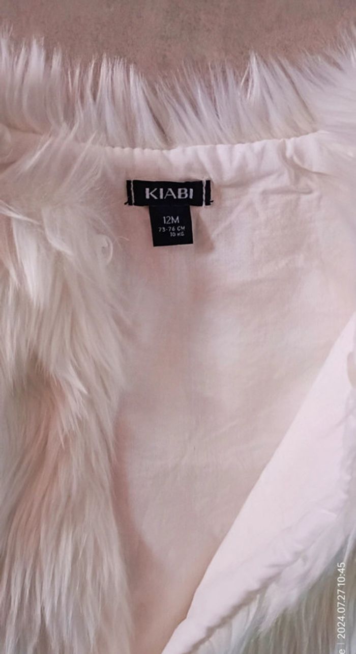 Gilet sans manches fille - 12 mois - photo numéro 4