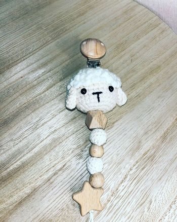 Attache tétine personnalisé