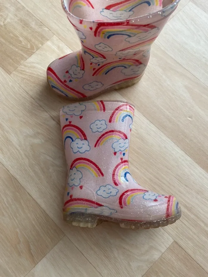 Botte pluie bébé fille taille 21 - photo numéro 2