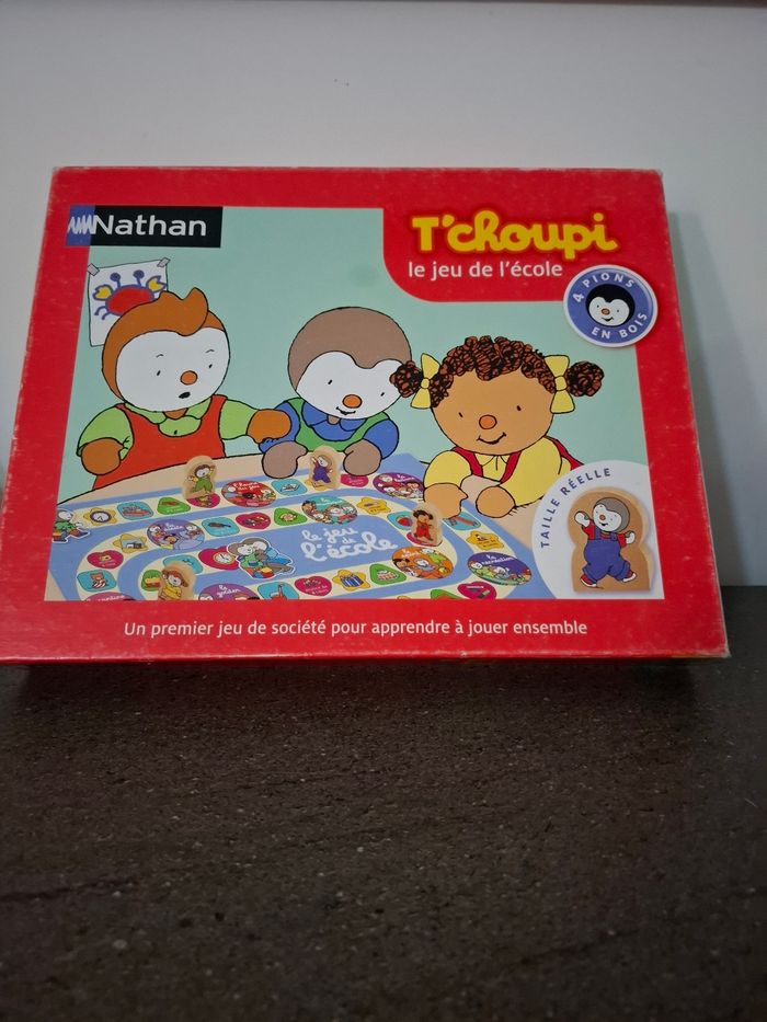 Jeu "T'Choupi le jeu de l'école"