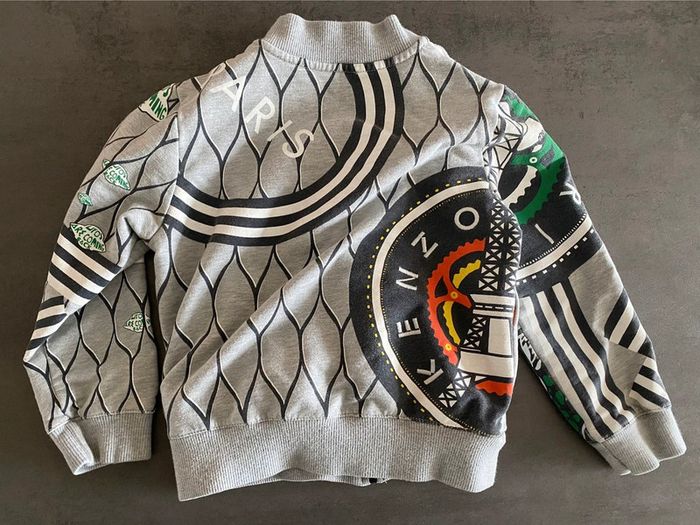 Veste grise Kenzo taille 5 ans - photo numéro 5