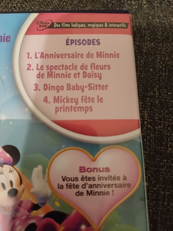 Dvd J aime Minnie - photo numéro 2