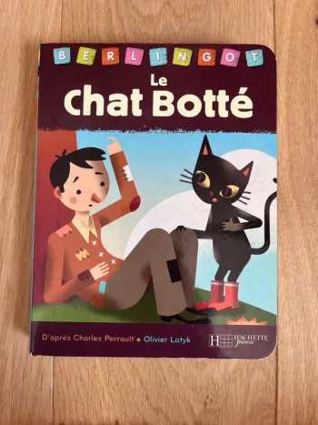 Livre cartonné - le chat botté