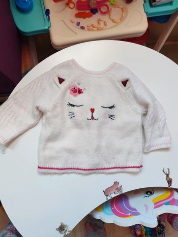 Pull bébé fille Catimini 6 mois