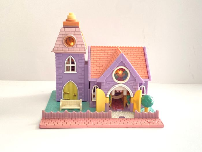 Polly Pocket chapelle de mariage lumineuse 1993 - photo numéro 2