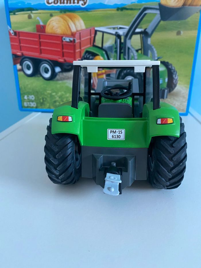Playmobil - 6130 - Tracteur Avec Pelle et Remorque - photo numéro 9