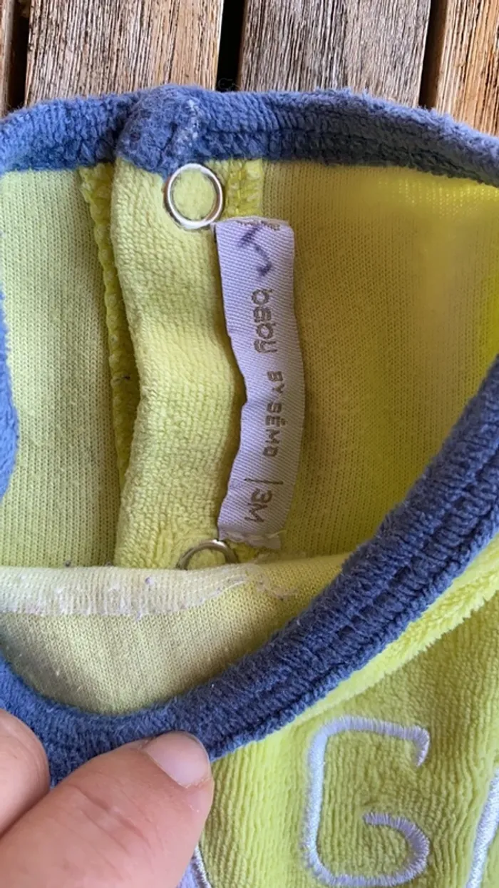 Lot de 4 pyjamas en velours - 3 mois - photo numéro 9