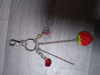porte clé fraise