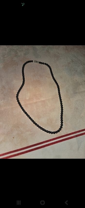 Collier perles
