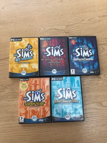 Jeux PC - The Sims disques additionnels