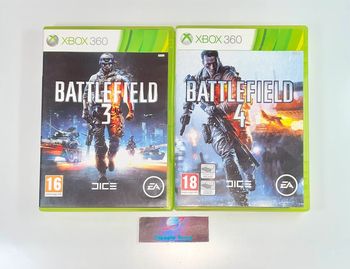 Lot 2 Jeux Battlefield 3/4 - Xbox 360 Version Française Microsoft