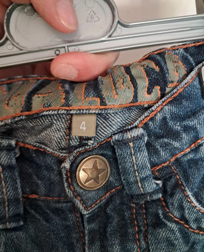 Bermuda jeans 4ans - photo numéro 3