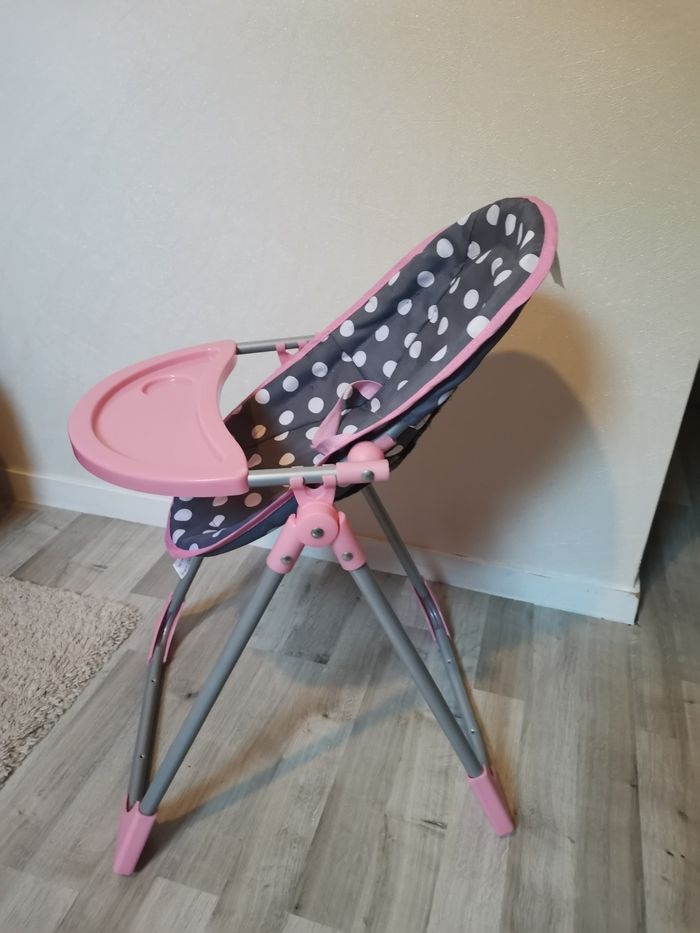 Chaise haute 3 en 1 poupée - photo numéro 2