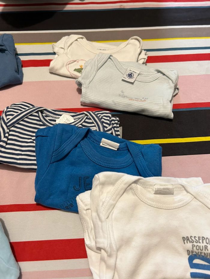 Lot 9 bodies manche courte 3 mois - photo numéro 3