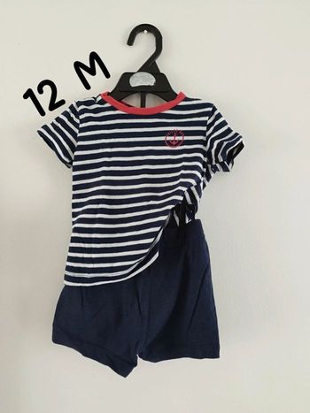 Pyjama short bébé garçon