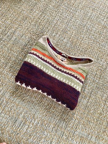 Pull / sweat / roundneck façon tricot maille Tommy Hilfiger denim taille L