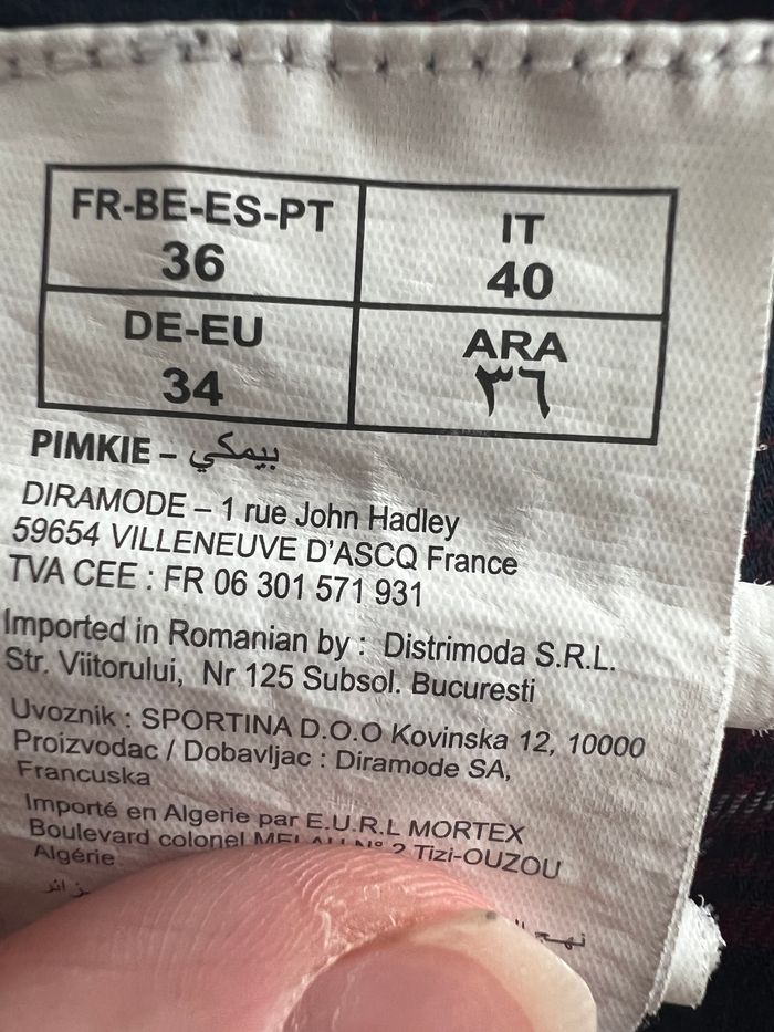 Chemise à carreaux - photo numéro 6