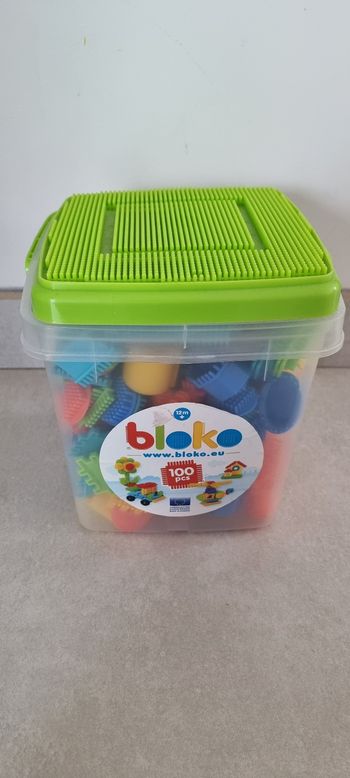 Jeu de construction Bloko – 100 pièces, dès 12 mois