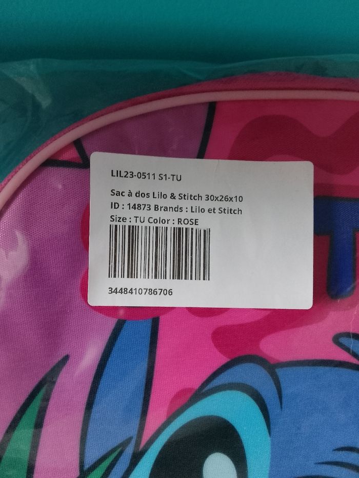 Sac à dos Stitch - photo numéro 3