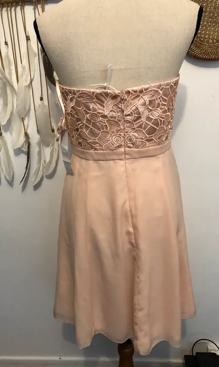 Robe bustier rose - photo numéro 3