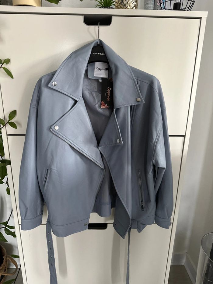 Perfecto bleu oversize - neuf avec étiquette