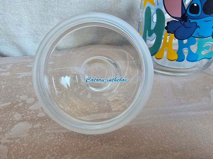 Pot en verre / Glass jar Disney Stitch 1L - photo numéro 8