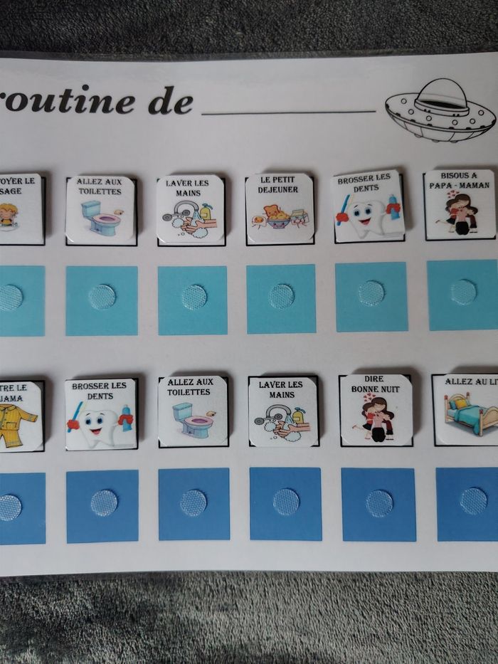 Ma routine du matin et soir pour garçon - photo numéro 3
