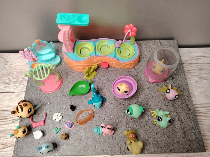 Lot petshop Littlest petshop figurines accessoires tbe - photo numéro 7