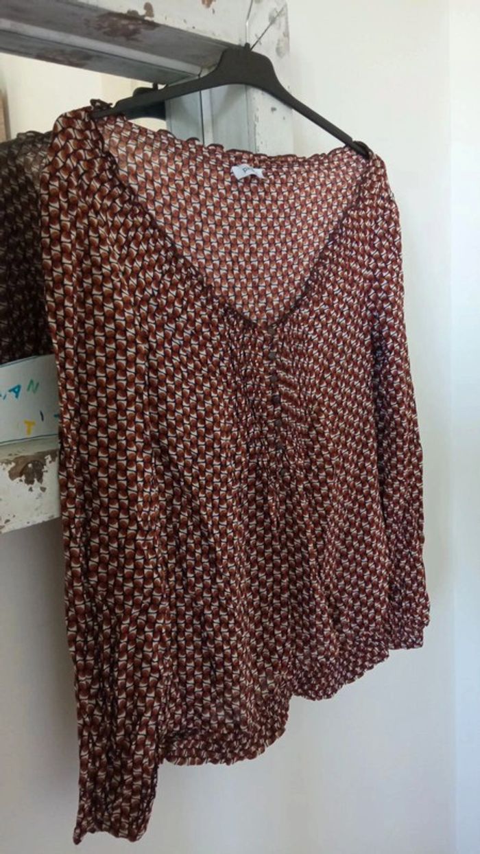 Chemisier/blouse décolletée 36/38