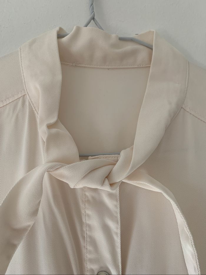 Chemise écru Zara - photo numéro 3