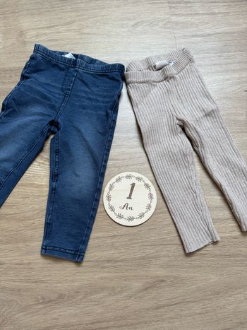 Lot pantalons leggings