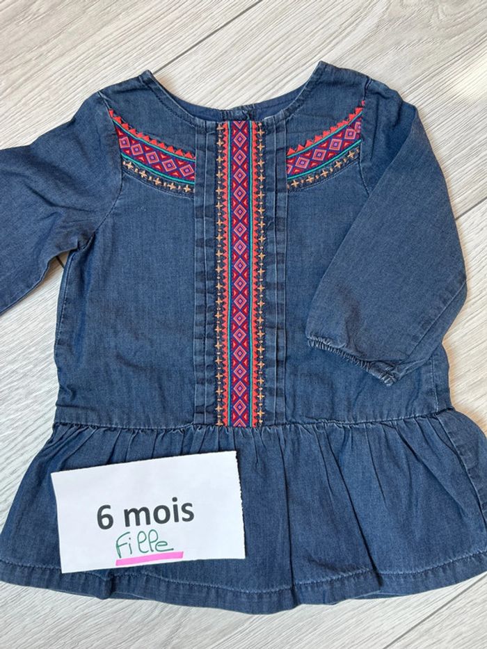 Robe en jeans