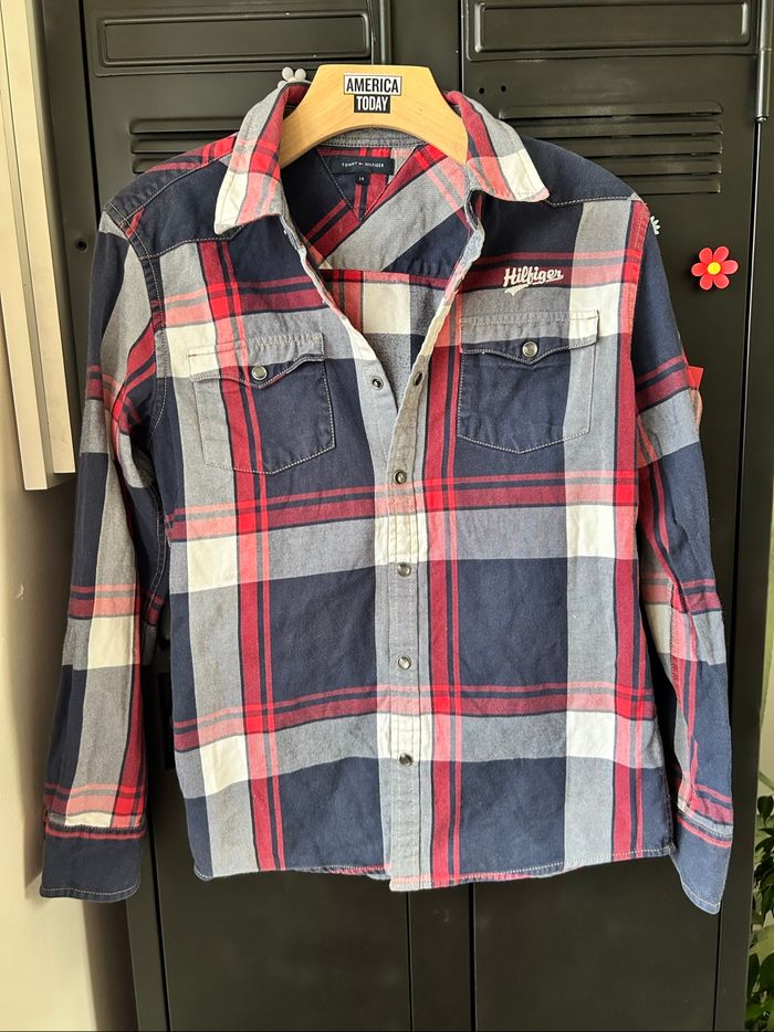 Magnifique chemise Tommy Hilfiger 14 ans