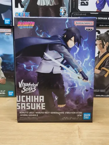 Figurine Boruto Naruto New Generations Uchiha Sasuke Vibration Stars Banpresto Bandai