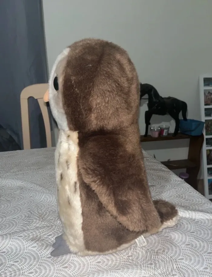 Peluche chouette de 44 cm - photo numéro 5