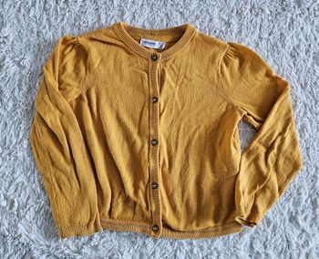 Gilet moutarde 4 ans 