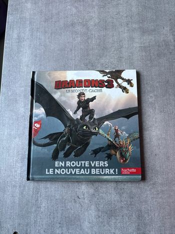Livre, dragon 3 le monde caché
