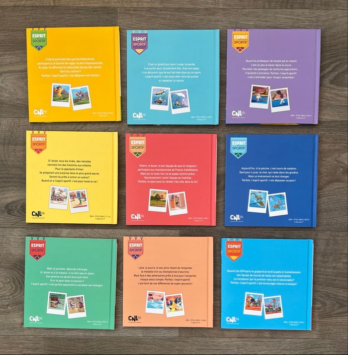 Lot de 9 livres collection Esprit Sportif Hachette jeunesse Mc Donald - photo numéro 2