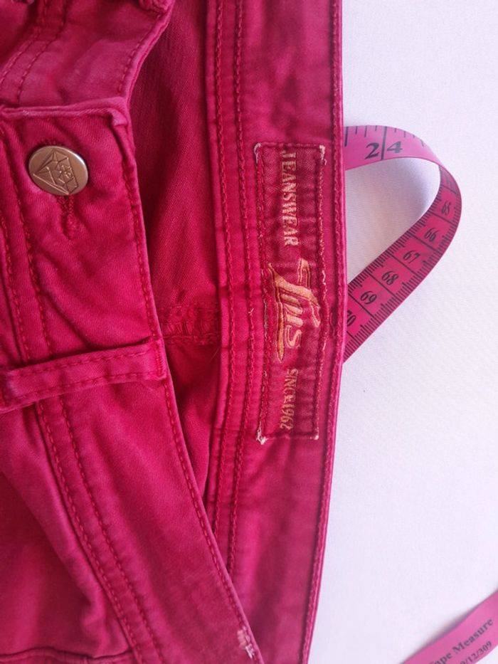 Jean slim coton taille basse lois taille 38 - photo numéro 4