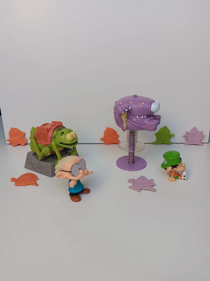 Lot figurines vintage kid paddle taille 14cm pour la plus grande - photo numéro 4