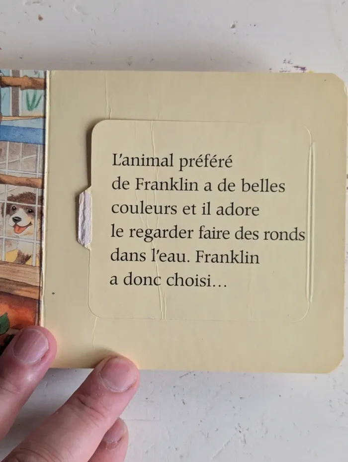 Lot de 2 livres Franklin – Un animal pour Franklin + Le doudou très spécial - photo numéro 8