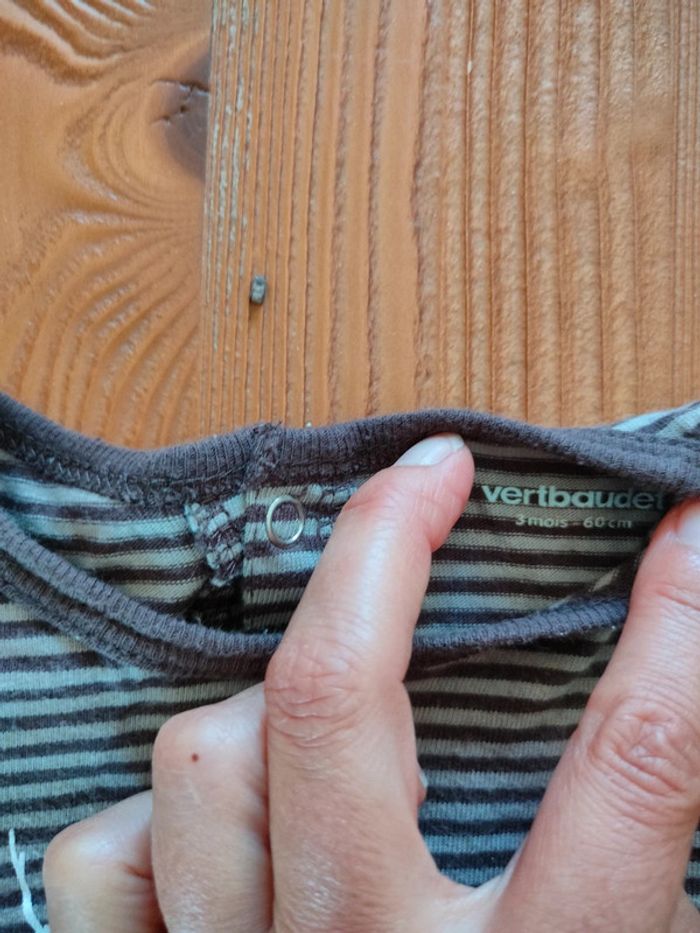 T-shirt manches longues à pression le petit prince - photo numéro 3