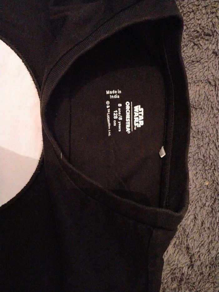 T-shirt manche longue Stars Wars 8 ans Orchestra - photo numéro 5