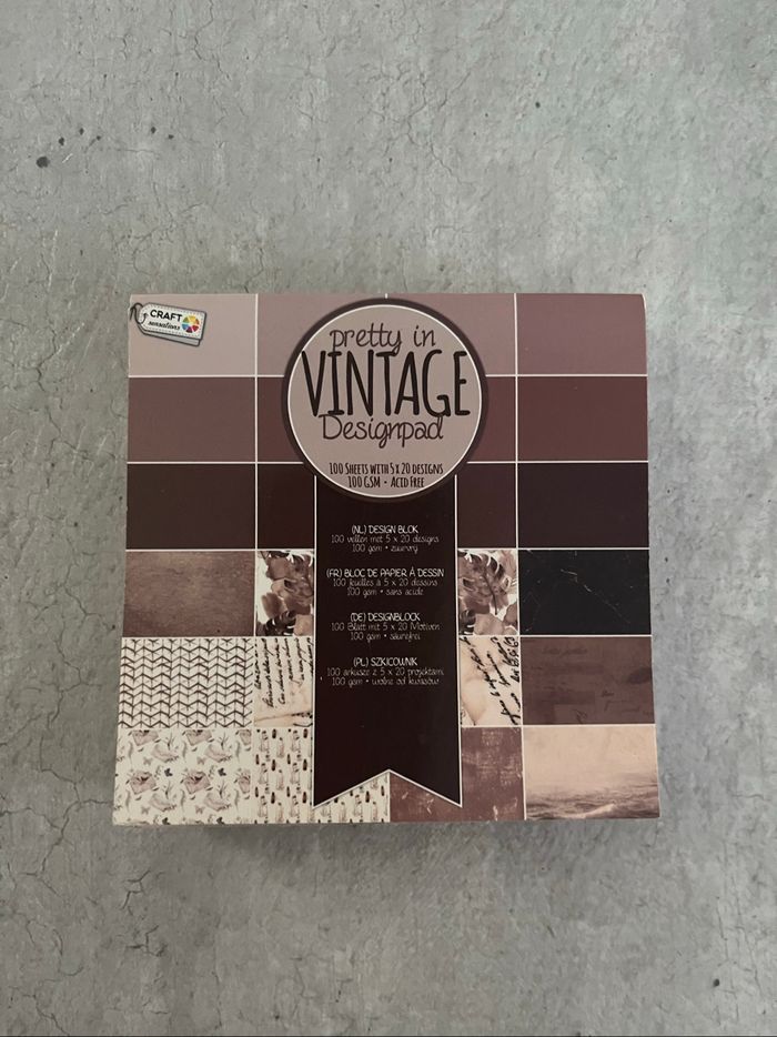 Bloc marron 10x10
