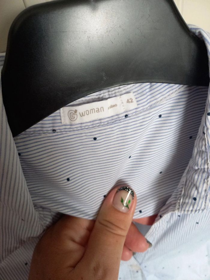 Lot de 2 chemises manches longues femme - photo numéro 11