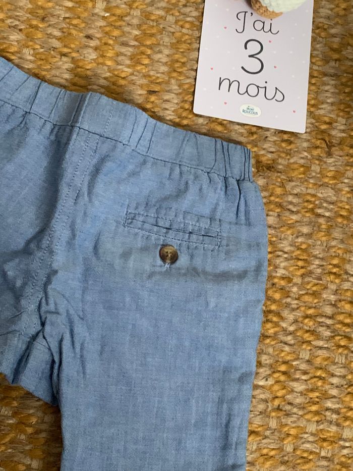 Pantalon chino Zara 1-3 mois 62cm - photo numéro 2