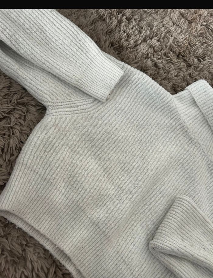 Pull blanc - photo numéro 2