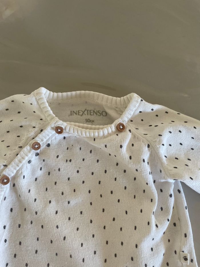 Gilet coeur croise in extenso 50cm - photo numéro 3