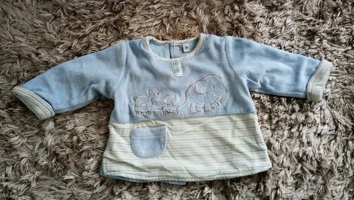 Ensemble velours 3 mois - photo numéro 2